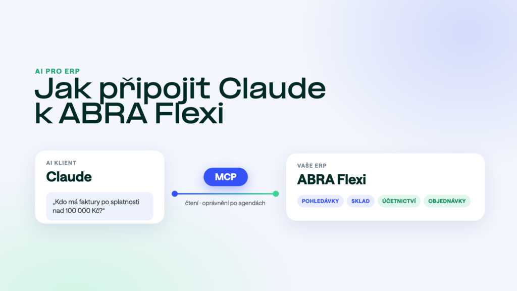 Jak připojit Claude k ABRA Flexi přes MCP